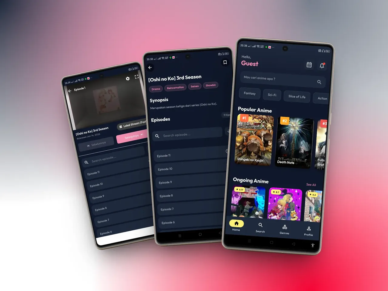 Foxnime project preview